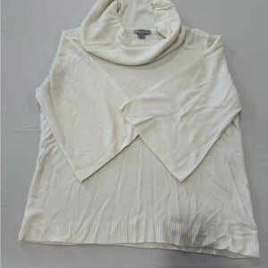 Mercer Street Studio Off-White Cowl Neck Sweater